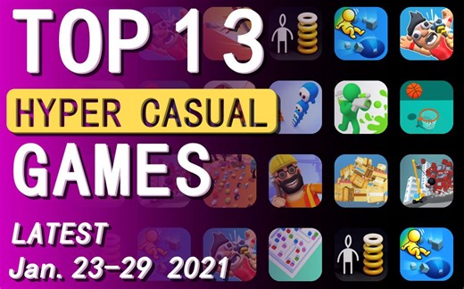 13个美榜最新的有趣小游戏（21.1.23-1.29）
