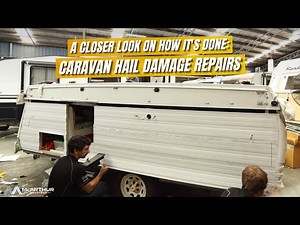 A Closer Look on How It's Done: Caravan Hail Damage Repairs