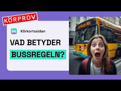 Vad betyder bussregeln?