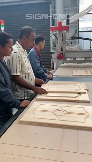 Welcome Mauritius customers to visit our signcnc factory in China, let's take a look at the A6-1325 engraved cabinet door processing #cnc #cncmachine #nesting #cncmachining #cncwoodworking #furnitureproductionline #cnc #cncmachine #ues #new #mexico #brazil #bolivia #guatemala #honduras #venezuela #peru #ecuador #colombia #chile #canada #signcnc #cncsign #cncrouter #cncmachine #cncroutermachine #cncwoodworkingmachine #cncrouterforwood #cncrouter #cncmachine | Li Zoe