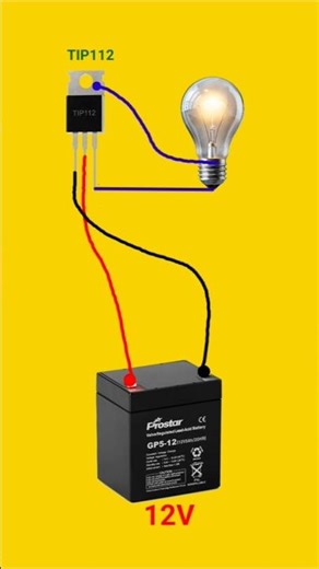 12V DC to 220v AC circuit diagram #shorts