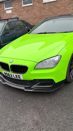 Real or Wrap?! 🤯 INSANE Forged Carbon Upgrades on a Green BMW M6