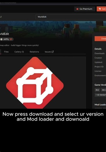 Wondering how to get WorldEdit ? #minecraft
