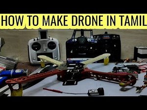 HOW TO MAKE RC FLYING DRONE IN TAMIL |