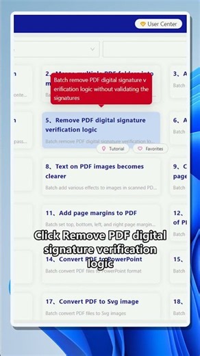 Batch remove invalid PDF signature verification warnings from multiple PDFs.