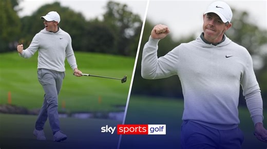 Irish Open: All angles of Rory McIlroy's incredible eagle on way to play-off win!