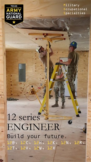 Build your future, brick by brick! The 12 MOS series in the Army National Guard provides a strong foundation in essential skills, from basic utilities like plumbing to complex engineering tasks like those of a Combat Engineer. This diverse training can lead to specialized leadership roles as a Warrant Officer, where your expertise will shape future missions. Discover your potential in the Engineer Corps! #ArmyEngineerLife #12MOS #SkillsForLife #PlumbingSkills #CombatEngineering #WarrantOfficerPa