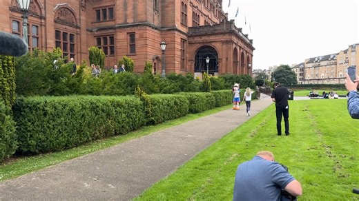 4.9K views · 49 reactions | Finnie the Unicorn is unveiled as the mascot for the Commonwealth Games in Glasgow 2026 | GlasgowWorld | Facebook