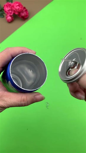How to open and install a soda can