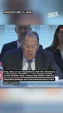 Lavrov Says Russia, US ‘Miscommunications" Over Ukraine "Resolved", Praises Trump