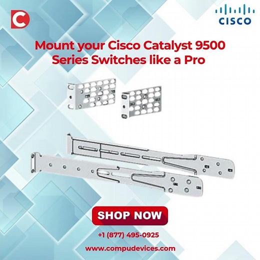 🚀 Mount Your Cisco Catalyst 9500 Series Switches Like a Pro! 🚀 #compudevices #networkswitch #mount