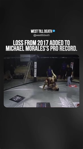 Michael Morales Is No Longer Undefeated In Pro MMA Now Adjusted to 20-1 After 2 Fights From 2017 Get Labeled as Professional #ufc #mma #michaelmorales