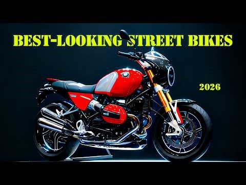 2026 The 20 Best-Looking Refined Street Bikes!