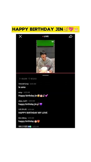 it's jin birthday!!! let's wish him✨✨✨ - BTS #kpop #bts