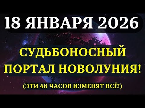 IT'S BEGINNING! Major changes in your favor – UNIQUE NEW MOON PORTAL ON JANUARY 18TH!