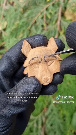 Easy Whittling Projects Tutorial: Wolf Carving by Karl Lyncker