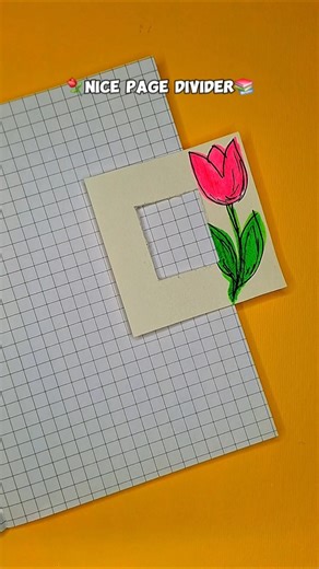 ⚘️Nice page divider📚#shorts