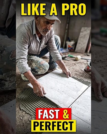 How to Install Floor Ceramic Tiles Like a Pro | Fast & Perfect Flooring Tutorial