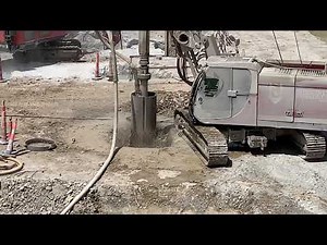 Drilled Shafts and Rock Excavation at Wash. U NRB Project - Subsurface Constructors