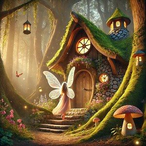 Enchanted Fairy Forest Digital Art: Fantasy Backgrounds for Wall Decor, Invitations & Storybooks - Etsy