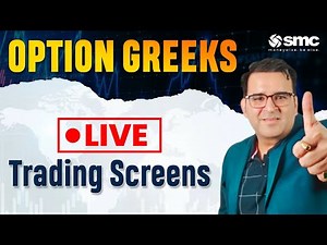Mastering Option Greeks: Live Trading Screen Tutorial