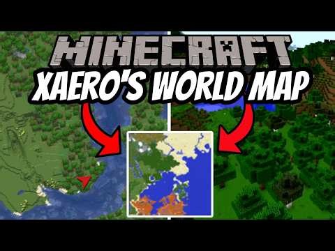 Minecraft: Xaero's World Map (26.1.2) | Mod Showcase