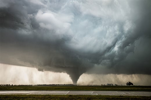 Tornado map shows where storms could hit as risk level issued: "Dangerous"