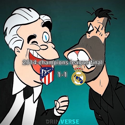 2014 champions league final Atletico Madrid vs Real Madrid #MrLevrone100k
