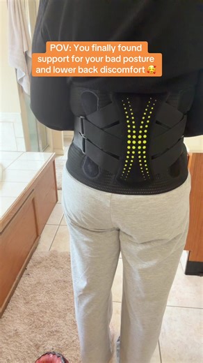 Relief for Lower Back Pain with aoFIT Back Brace