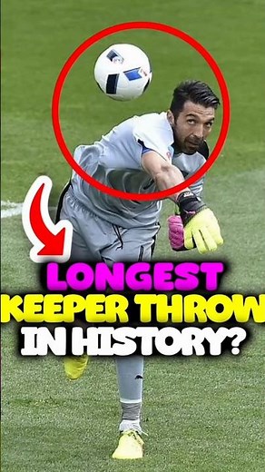 Longest football throw in history🤯