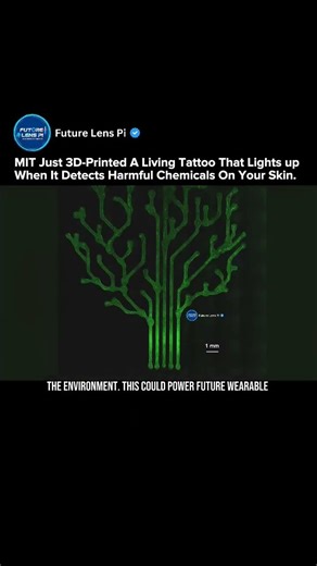 MIT Engineers 3D Print Living Cells Into Interactive Devices That React Instantly #tech #shorts