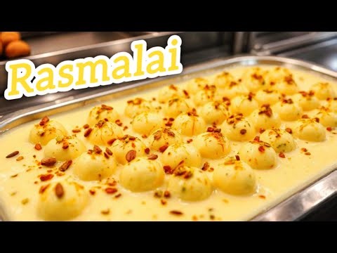 Rasmalai Kese Banane | Authentic Indian Dessert - Soft & Juicy Sweet | Rasmalai Recipe | Rasmalai