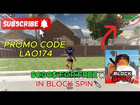 HOW TO FIND PROMO CODES IN BLOCKSPIN🔪 #roblox #promocode #blockspin