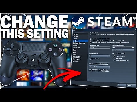 EVERY CONTROLLER PLAYER NEEDS TO CHANGE THIS STEAM SETTING NOW
