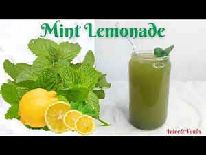 HOW TO MAKE LEMONADE || HOW TO MAKE LEMON MINT DRINK🌿🍋