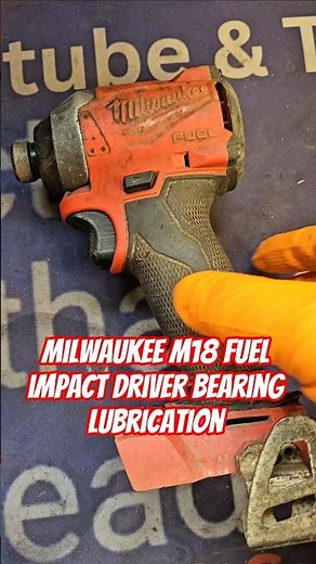 Milwaukee M18 fuel impact wrench bearing care