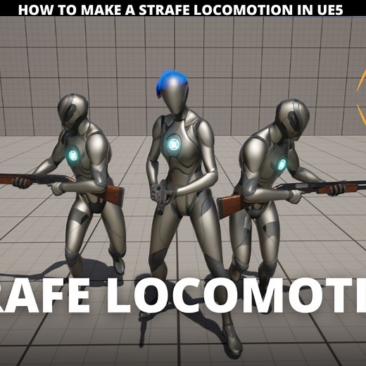 How to Make a Strafe Movement in Unreal Engine 5 | Community tutorial