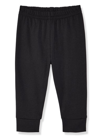 Garanimals Newborn Baby Girl Cotton Solid Joggers, Sizes 0–24M