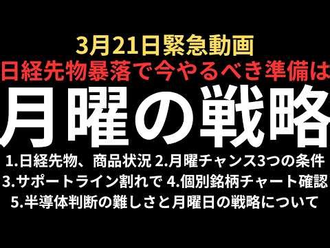 [Japanese Stock Market Emergency] What to do to prepare for a Monday crash | Individual stock cha...