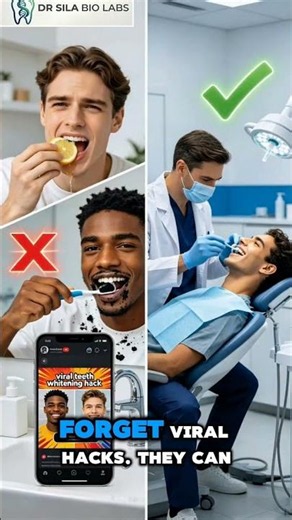 🦷 The Truth About Teeth Whitening! What Dentists Want You to Know ✨#healthcare