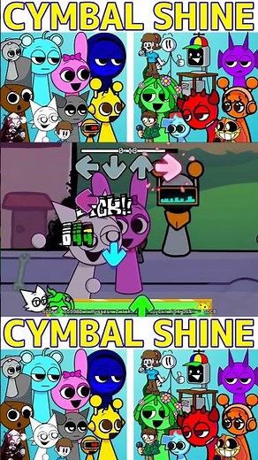 Friday Night Funkin Sprunki BETADCIU Pack But Every Turn A Different Character【SPRUNKI】#shorts