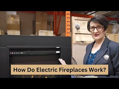 How do electric fireplaces work? #electricfire #electricfireplace