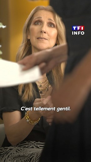 844K views · 14K reactions |  @celinedion rêvait de revoir la Tour Eiffel : @accoudray lui a apporté chez elle à Las Vegas, un petit cadeau de Paris   퐈퐧퐭퐞퐫퐯퐢퐞퐰 퐞퐱퐜퐥퐮퐬퐢퐯퐞 ce dimanche dans #LE20H de @tf1 à l’occasion de la diffusion du documentaire « JE SUIS : CÉLINE DION » sur @primevideo #celinedion @celinedionofficielfans #tf1 | TF1 INFO | Facebook