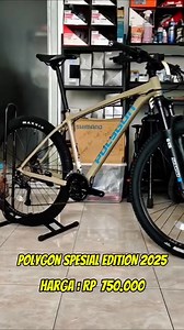34K views · 166 reactions | Polygon spesial edition 2025 Rp750.000 Ready stock terbatas!! #sepedapolygon | RoodBike17 | Facebook