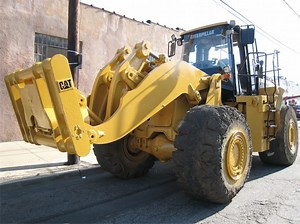 Construction Equipment Sandblasting & Painting