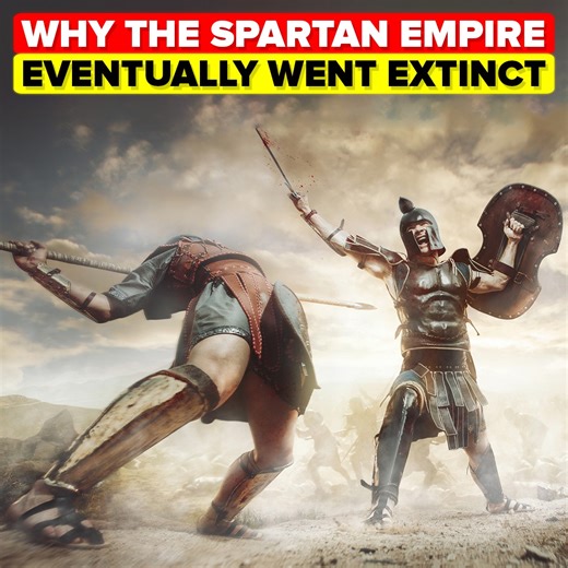 918K views · 12K reactions | In this video, we explore the actual reason why the Spartan empire went extinct. The Spartans were one of the most feared warrior cultures in history, but their empire ultimately fell. In this video, we take a look at what factors led to their decline and eventual downfall. | The Infographics Show | Facebook