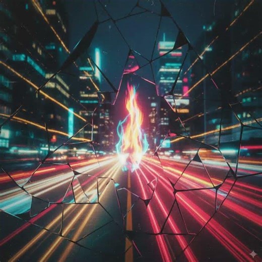 354 260317-4 Technicolor_Flame #dance #midjourney #aiart #music #love