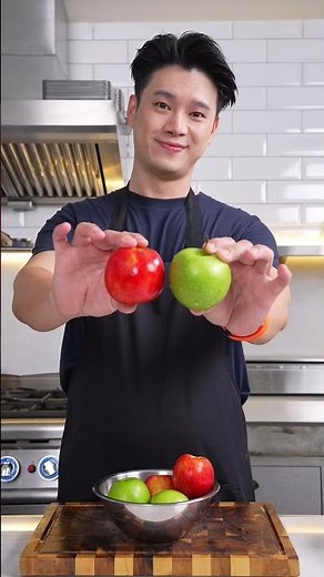 How about some apples preserved in plum syrup...?