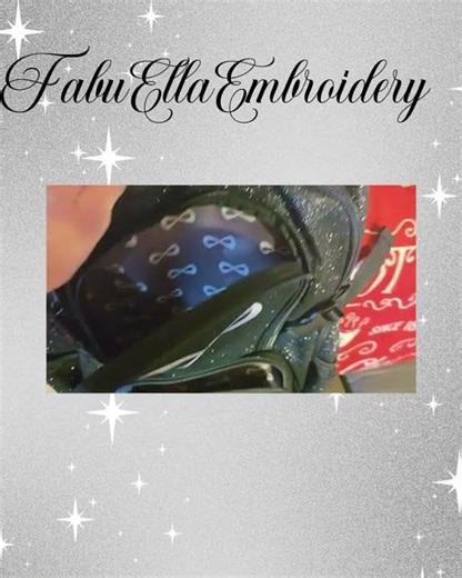 Black Glitter NFinity Backpack With Name