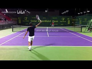 Roger Federer Practise【费德勒】训练视频 1080p 费德勒高清版